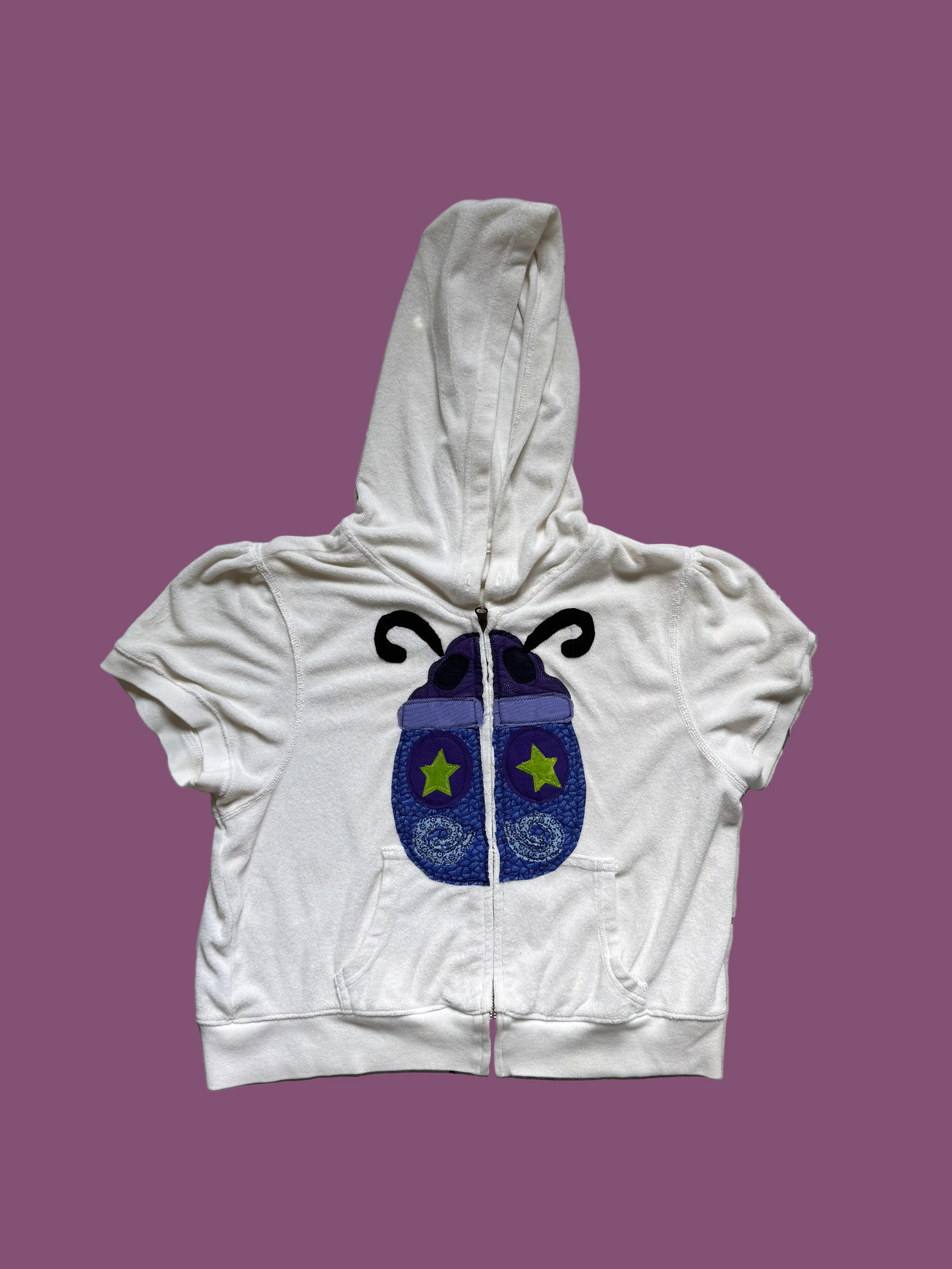 Beetle Terrycloth Zip Up (Small)