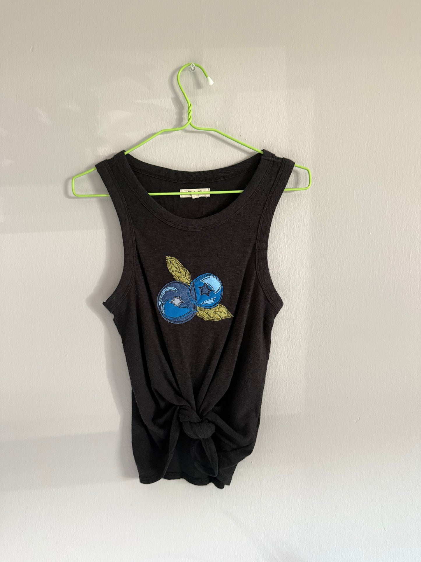 Sweet Blueberry Tied Tank (Small)