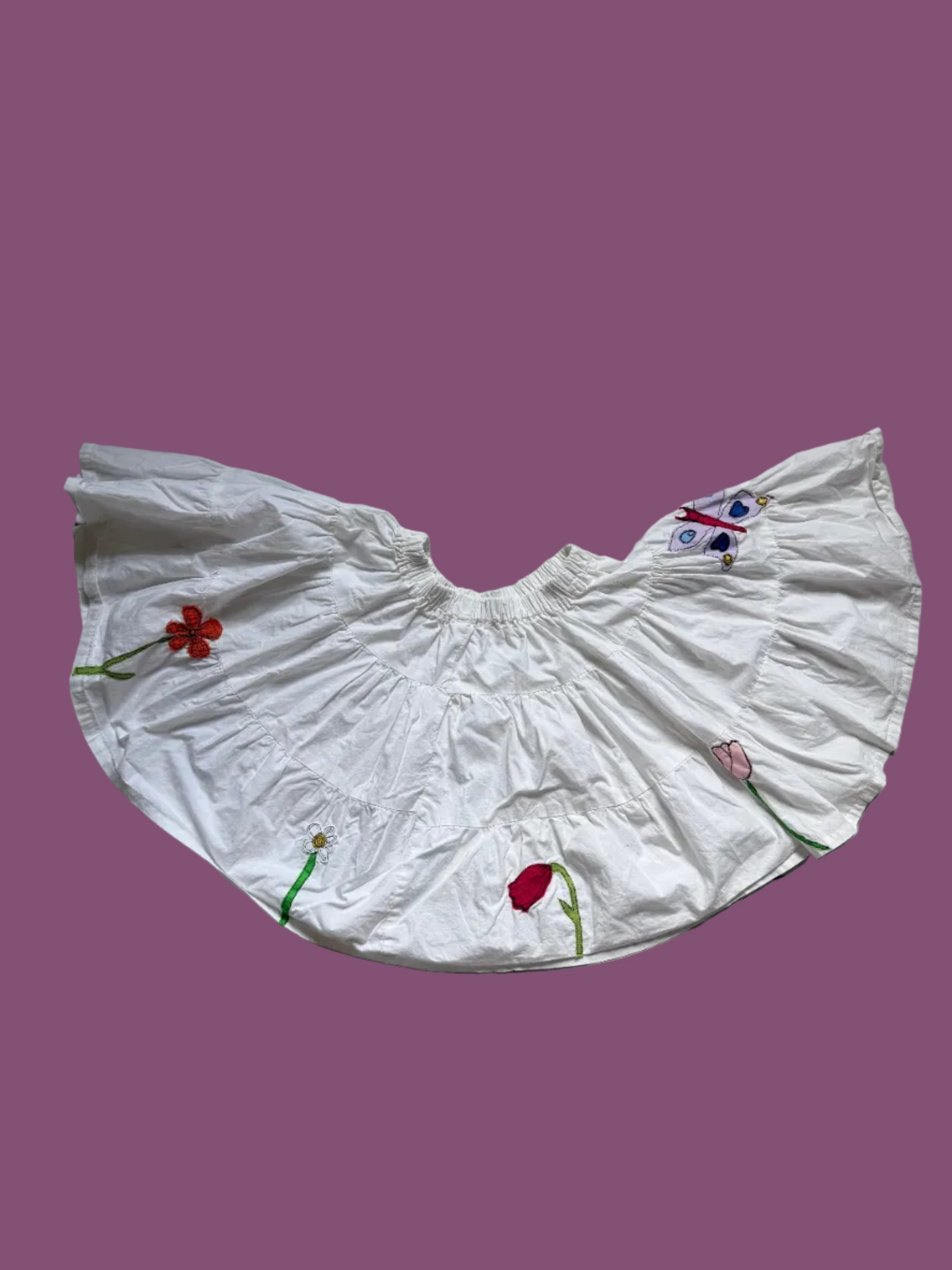 Butterfly Garden Skirt (Small/ Medium)