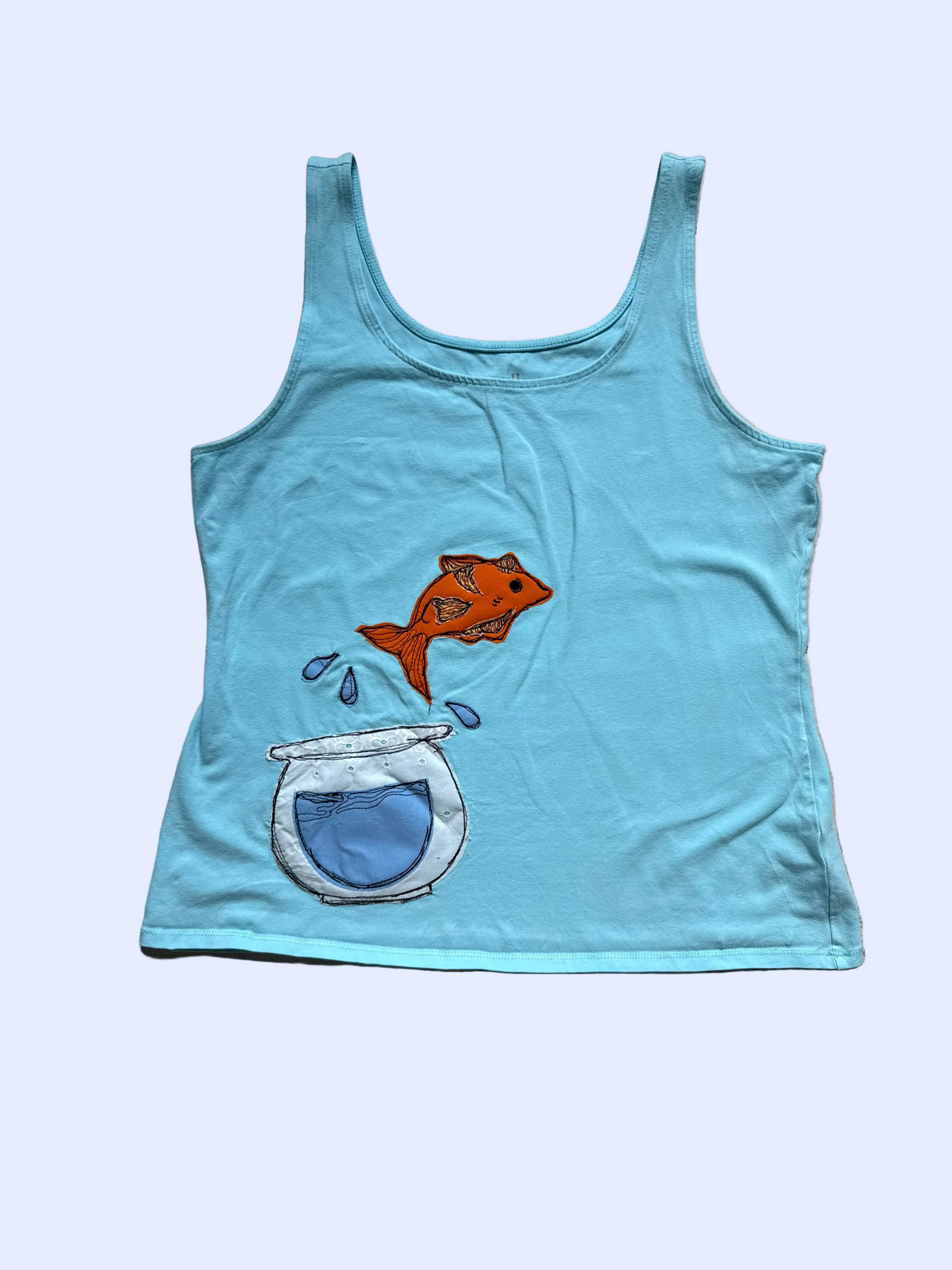 Gold Fish Outta the Bowl Tank (Large)