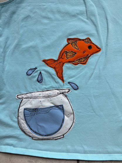 Gold Fish Outta the Bowl Tank (Large)