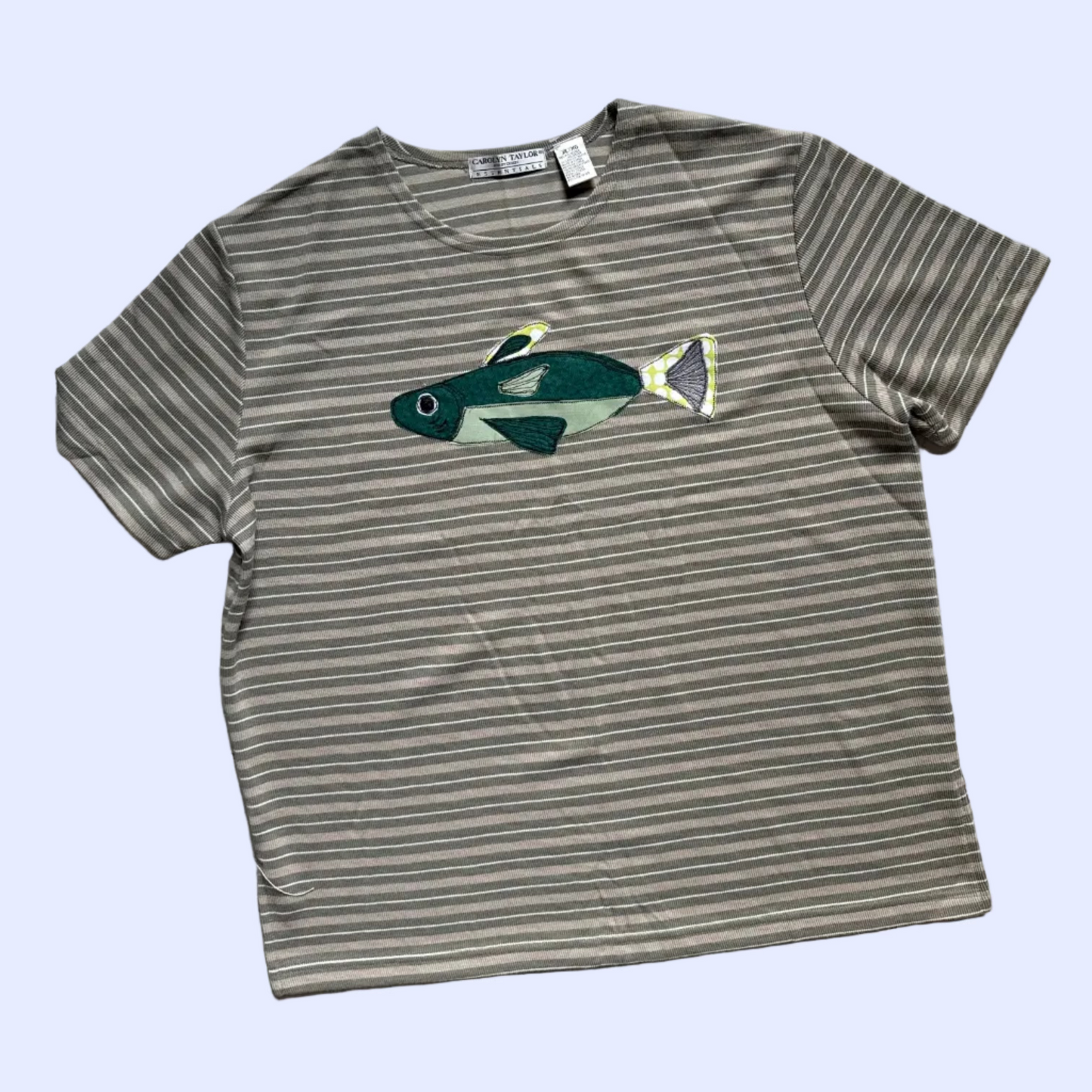 Green Fish Short Sleeve Shirt (Large)
