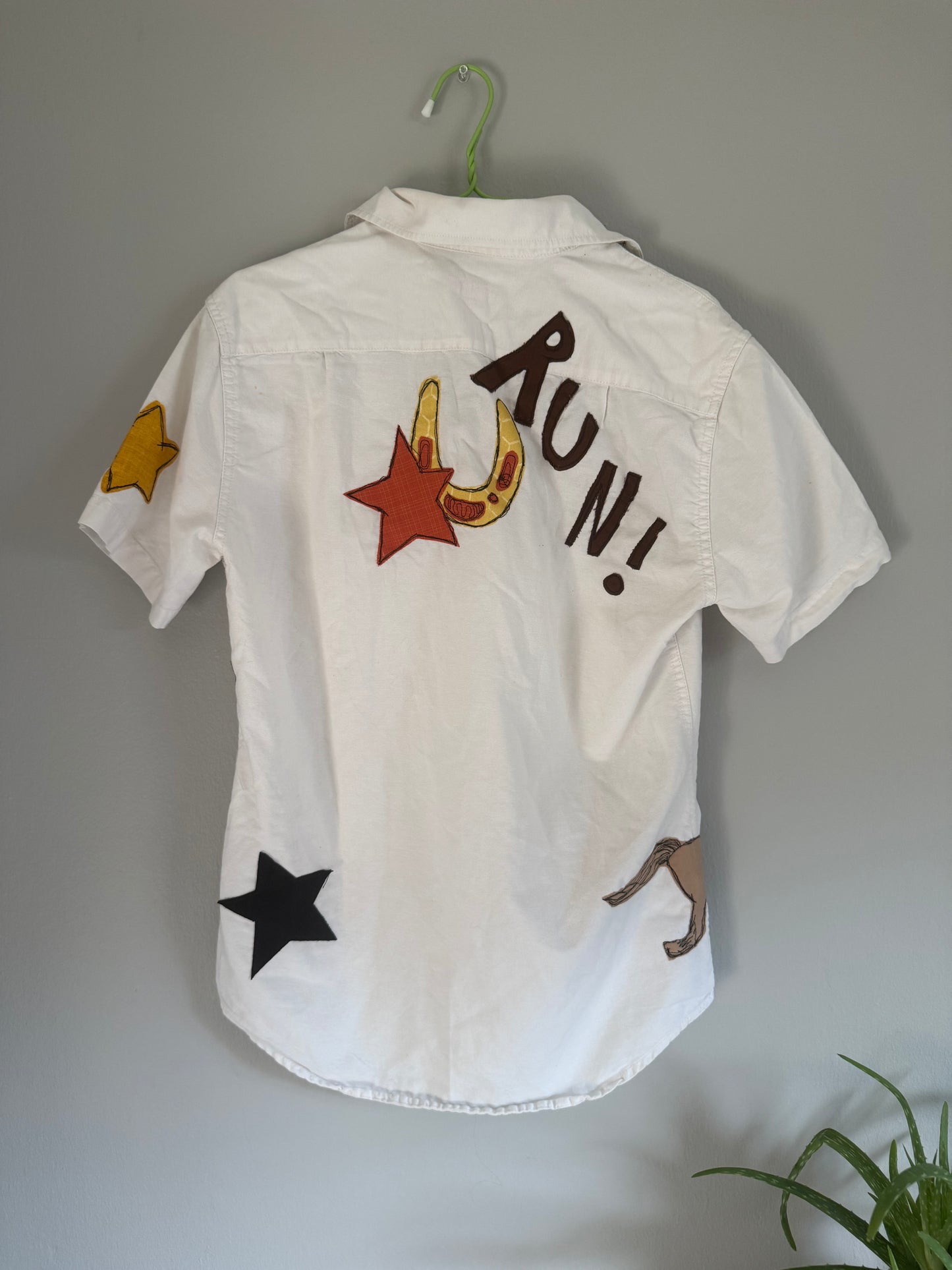 Horse on the Run Button Down (Small)