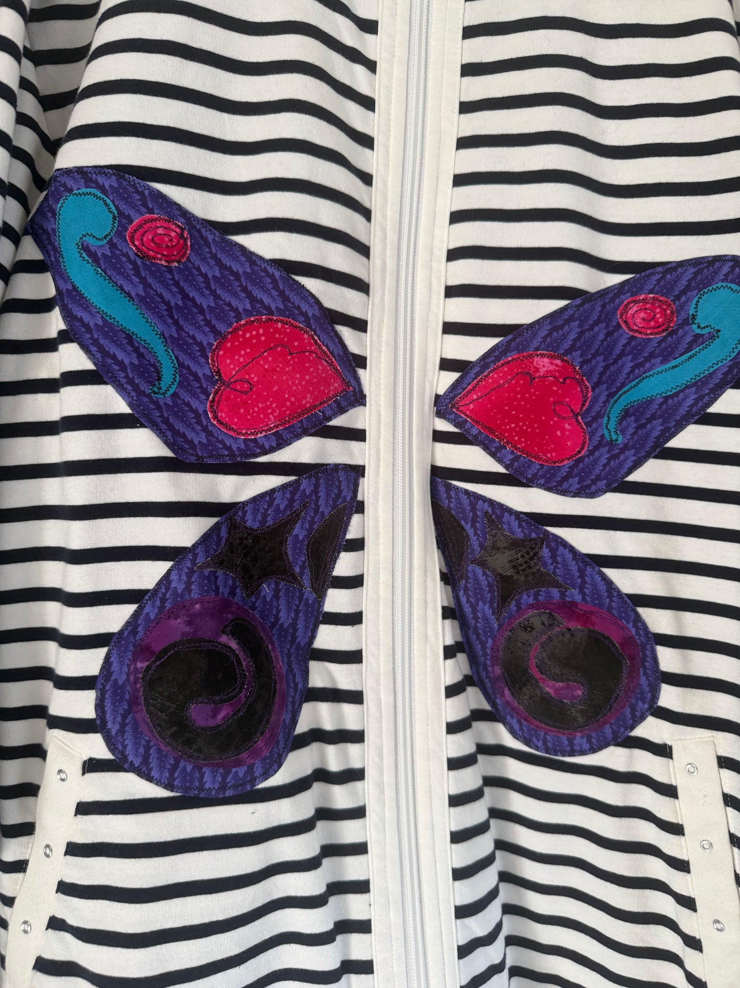 Butterfly Zip up (Large)