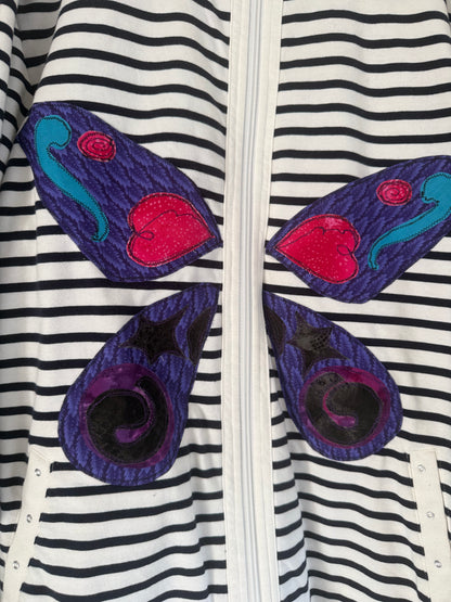 Butterfly Zip up (Large)