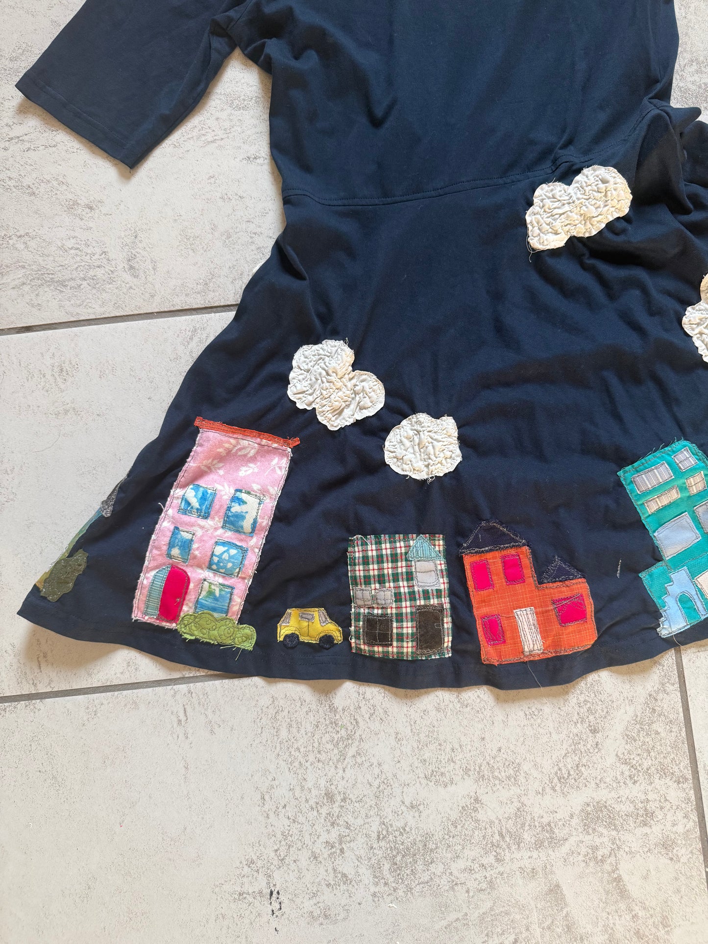 Disco Bug Town Dress (Small)