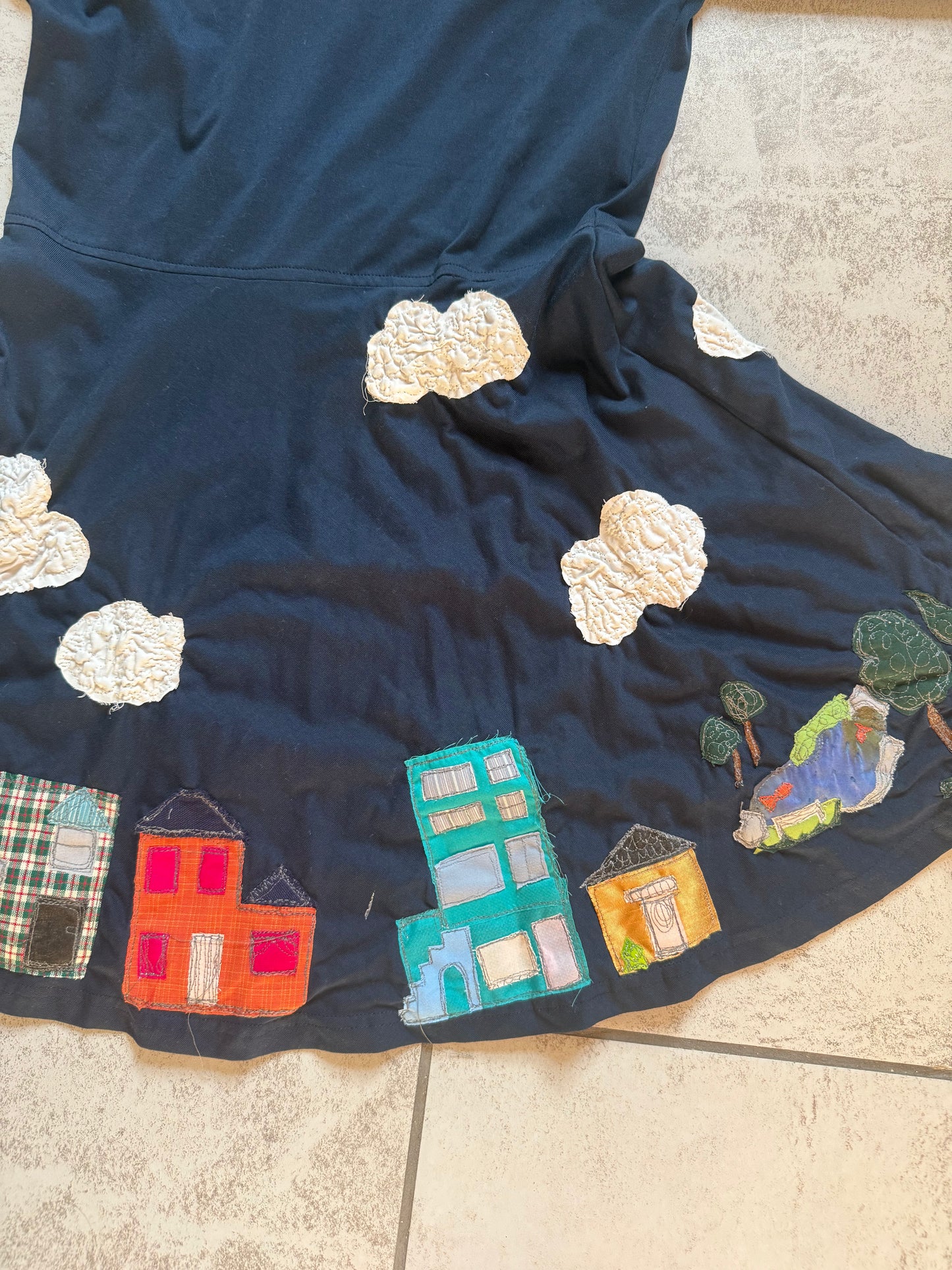 Disco Bug Town Dress (Small)