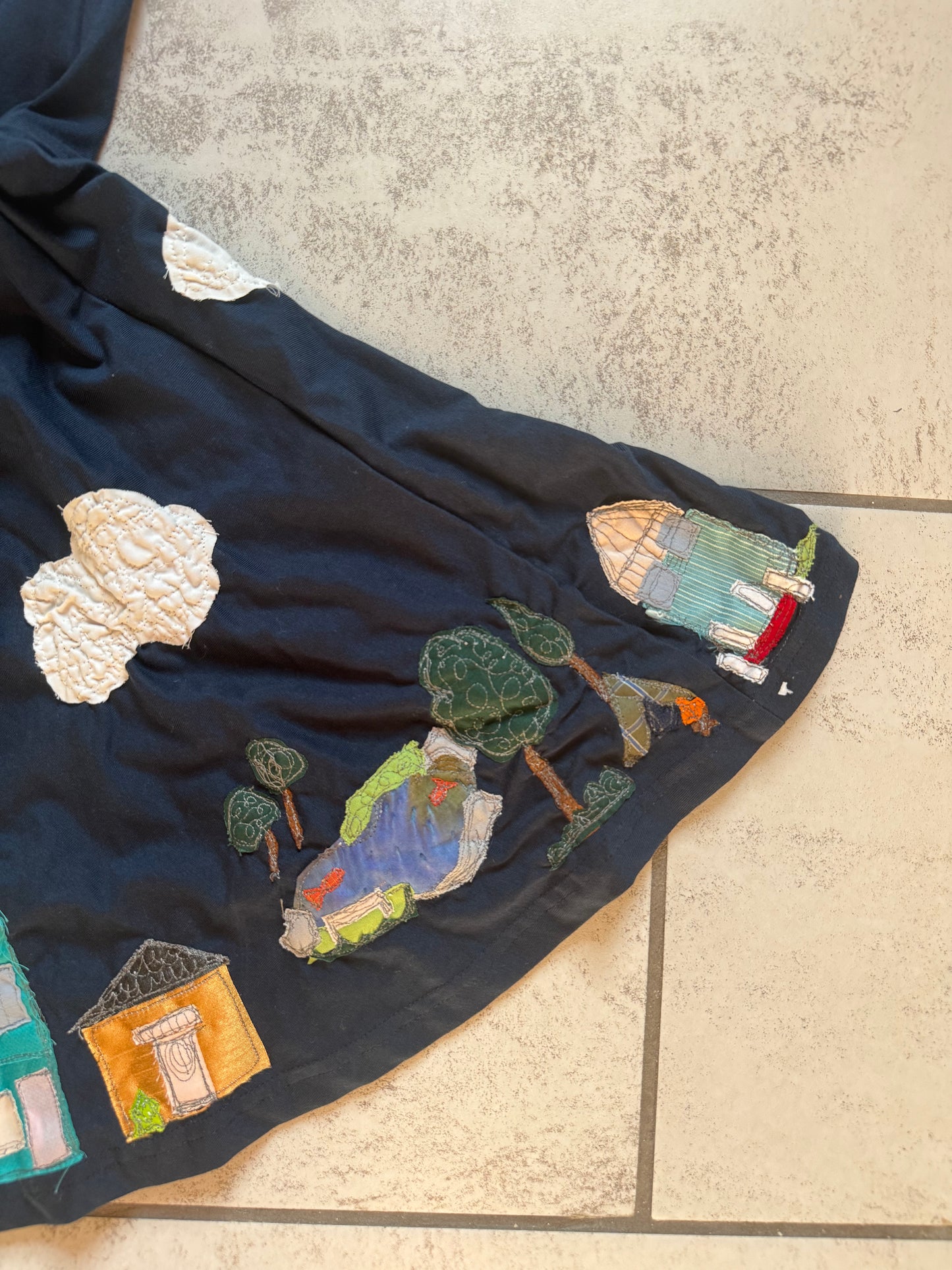 Disco Bug Town Dress (Small)