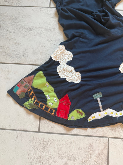 Disco Bug Town Dress (Small)