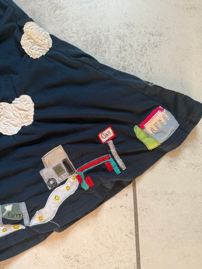 Disco Bug Town Dress (Small)