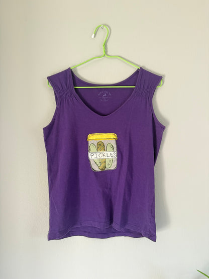 Purple Pickles Tank (Large)