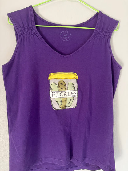 Purple Pickles Tank (Large)