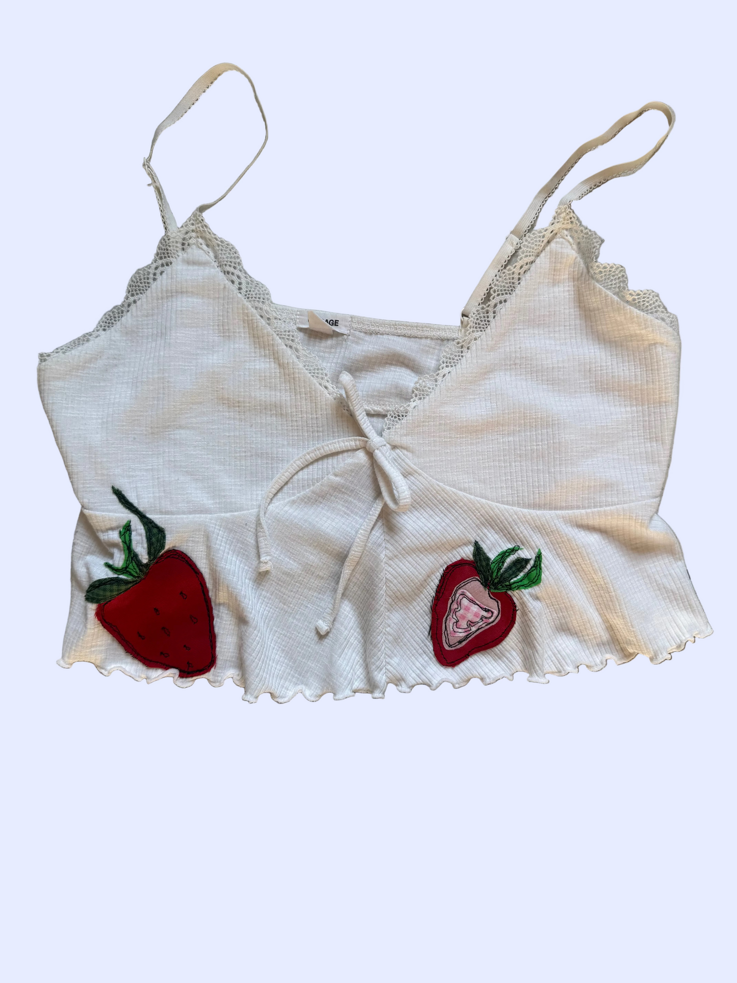 Strawberry Girl Crop Top (Medium)