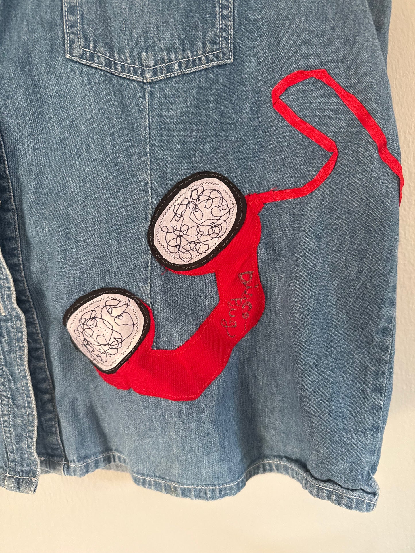 Ring Ring Collared Vest (Small/ Medium)
