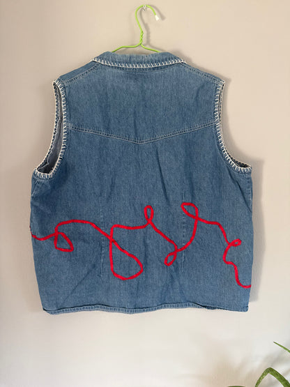 Ring Ring Collared Vest (Small/ Medium)
